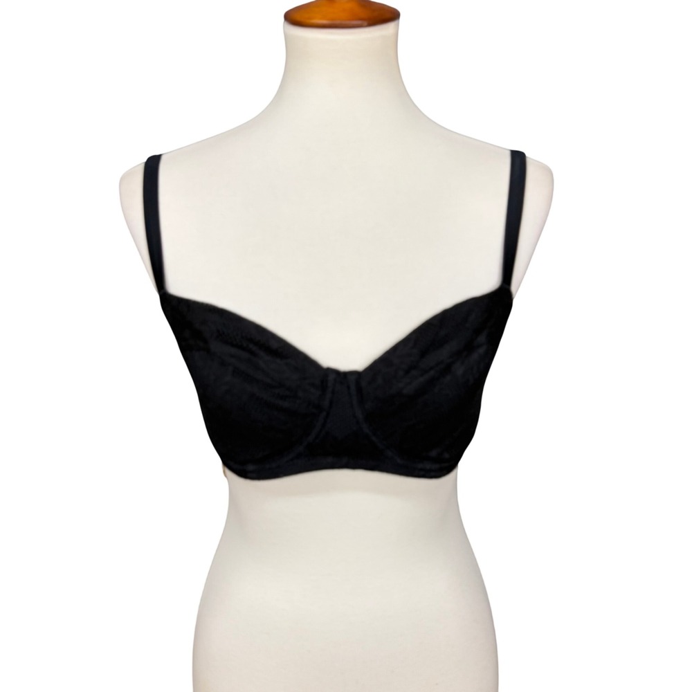 aerie Black Bikini Top